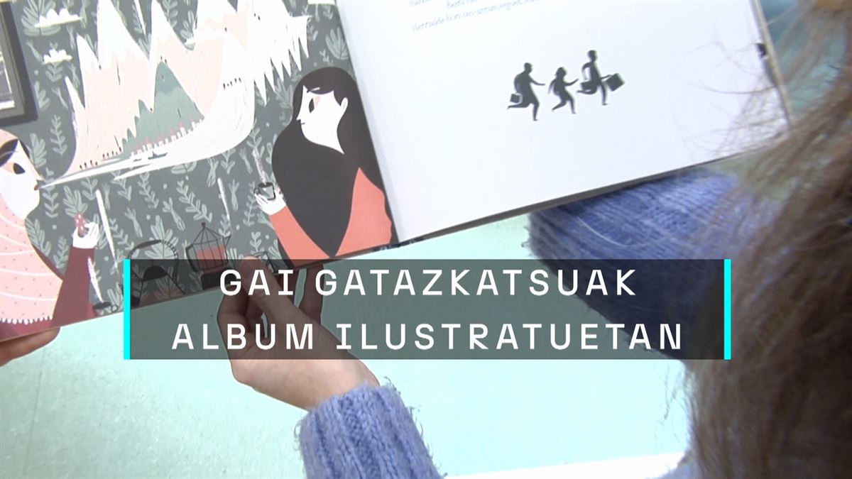 Album ilustratuen bidez eskoletan gai gatazkatsuak lantzea oso baliagarria da